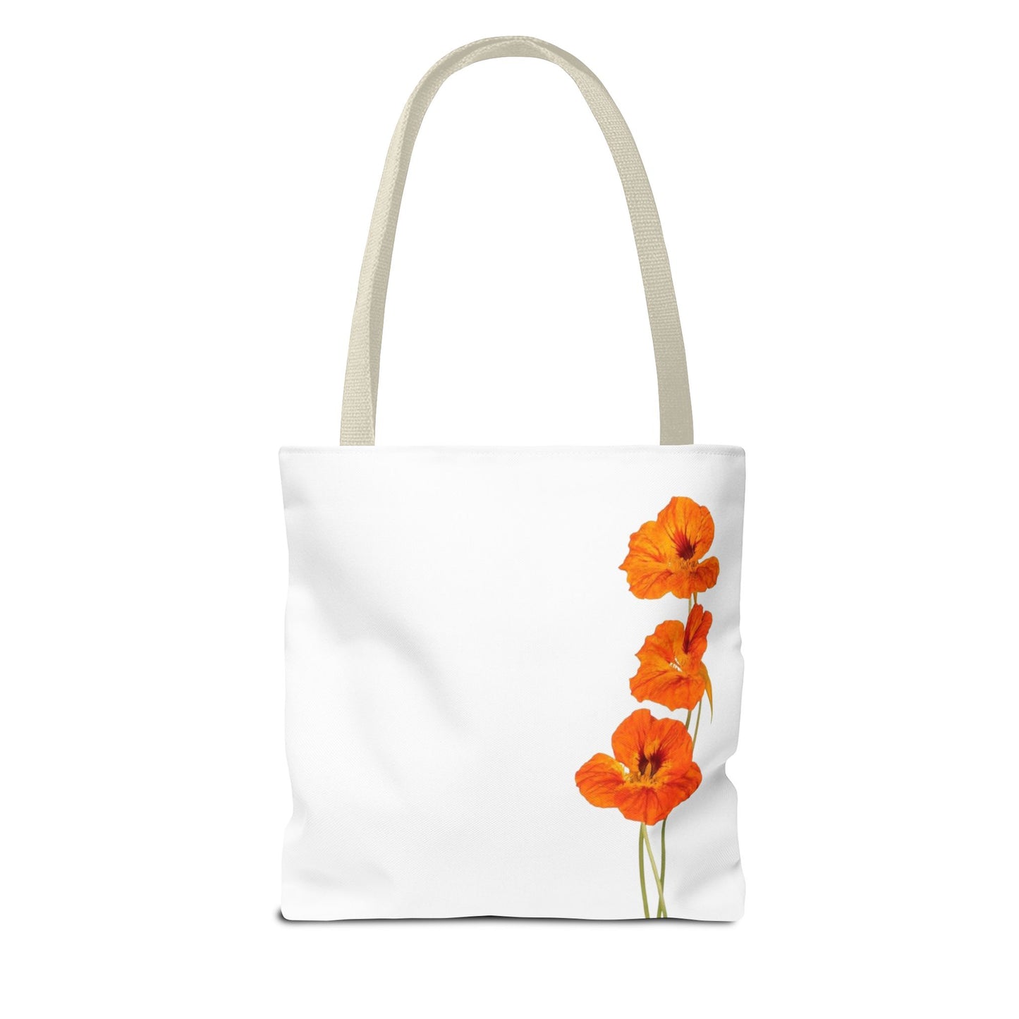 Orange Flower Tote Bag