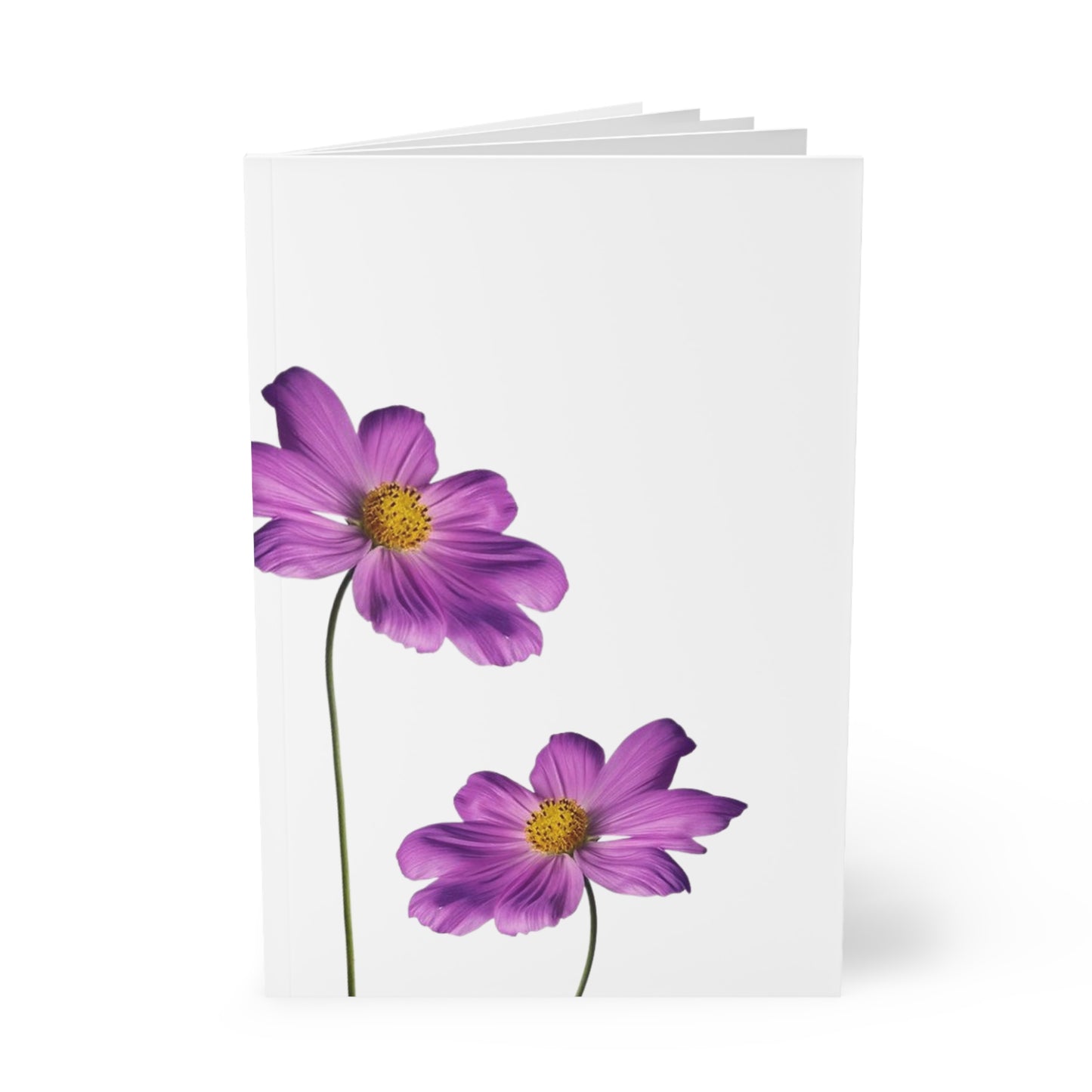 Purple Cosmos A5 Notebook