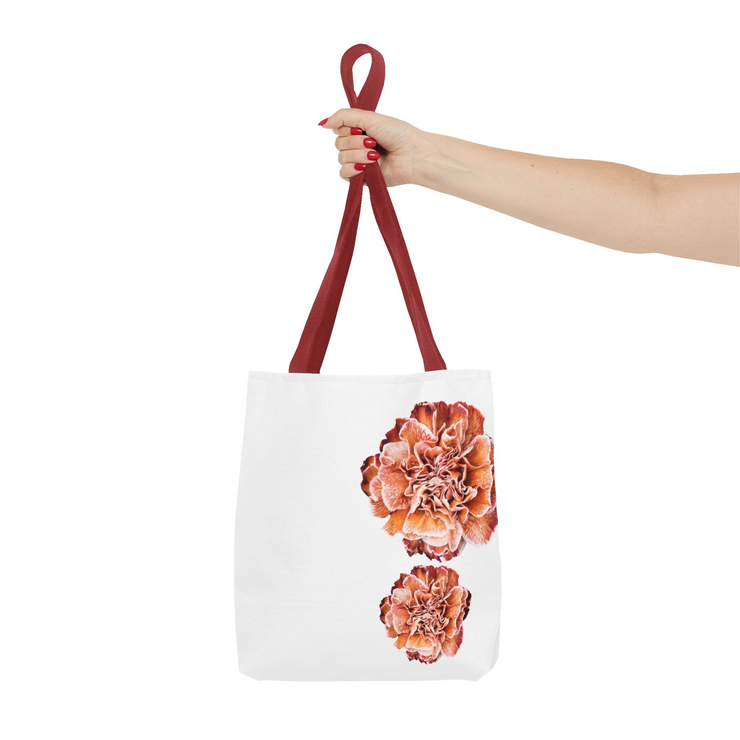 Amber Carnation Tote Bag