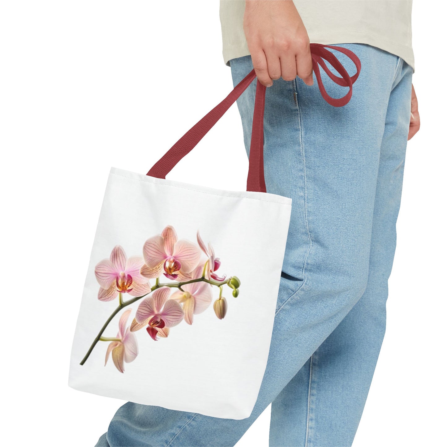 Baby Pink Orchid Tote Bag