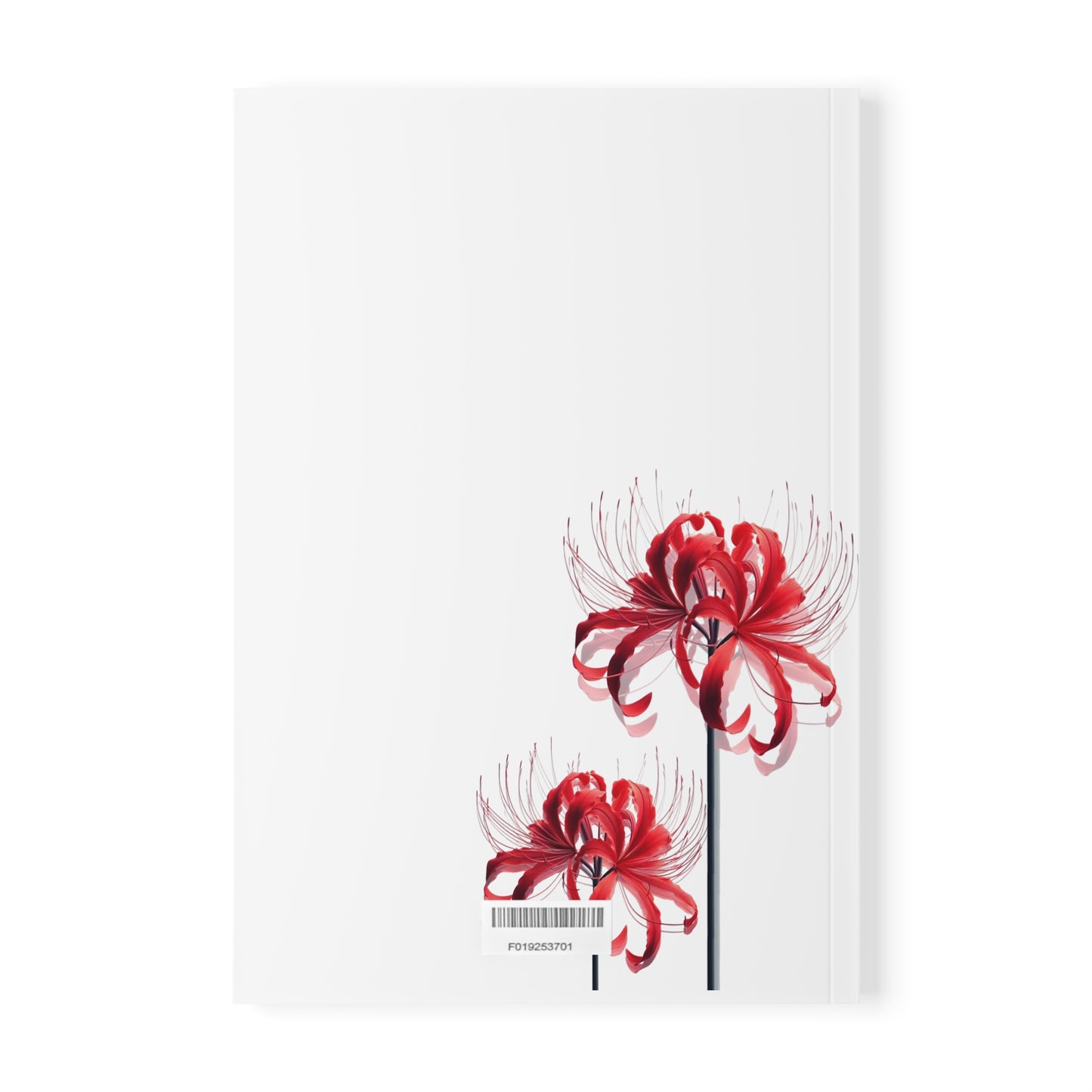 Red Spider Lilly Notebook A5