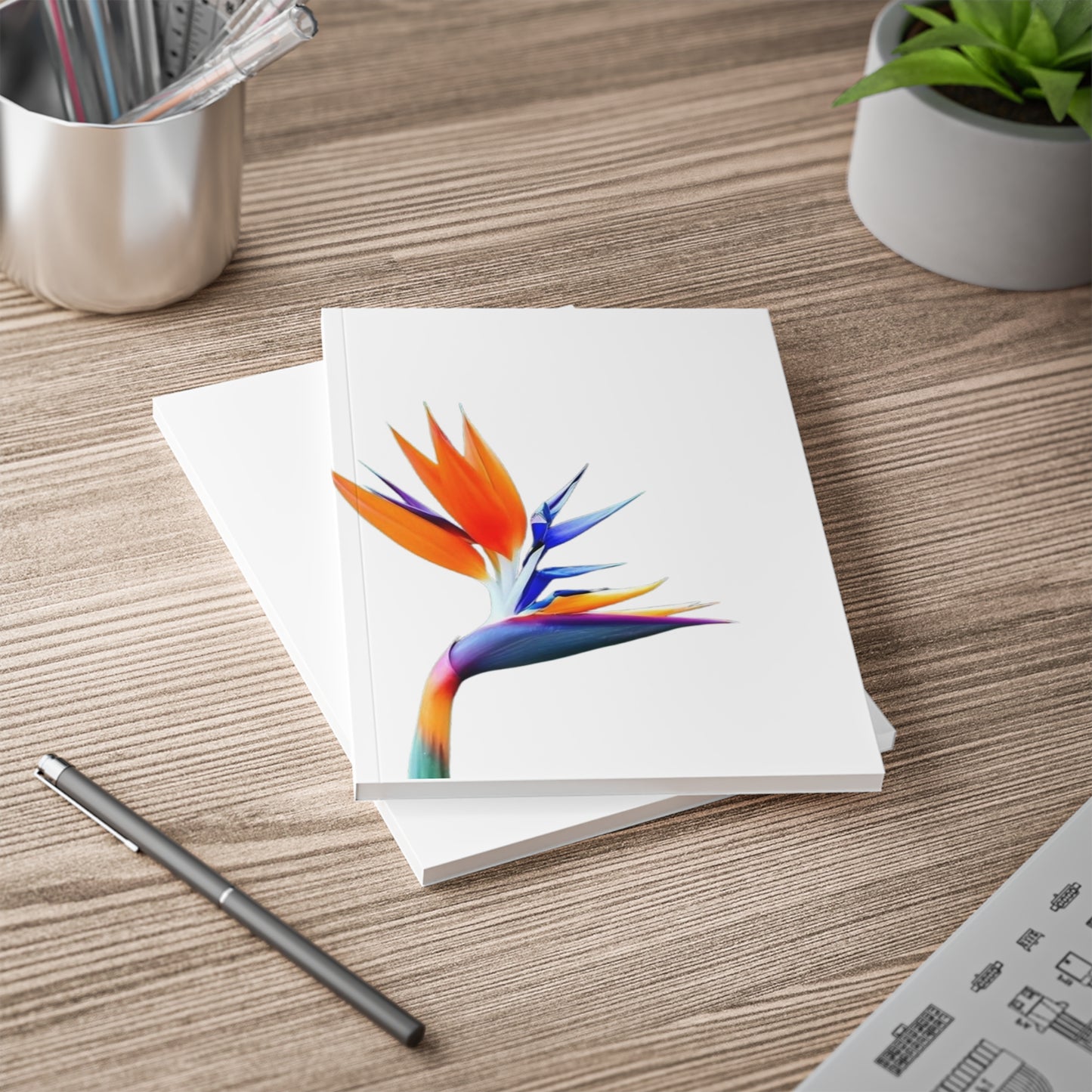 Birds of Paradise Notebook A5