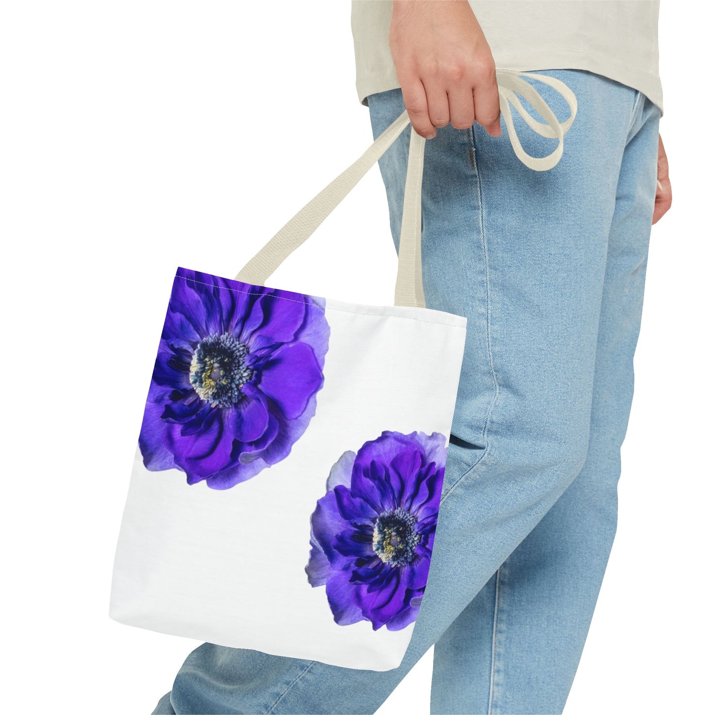 Purple Carnation Tote Bag