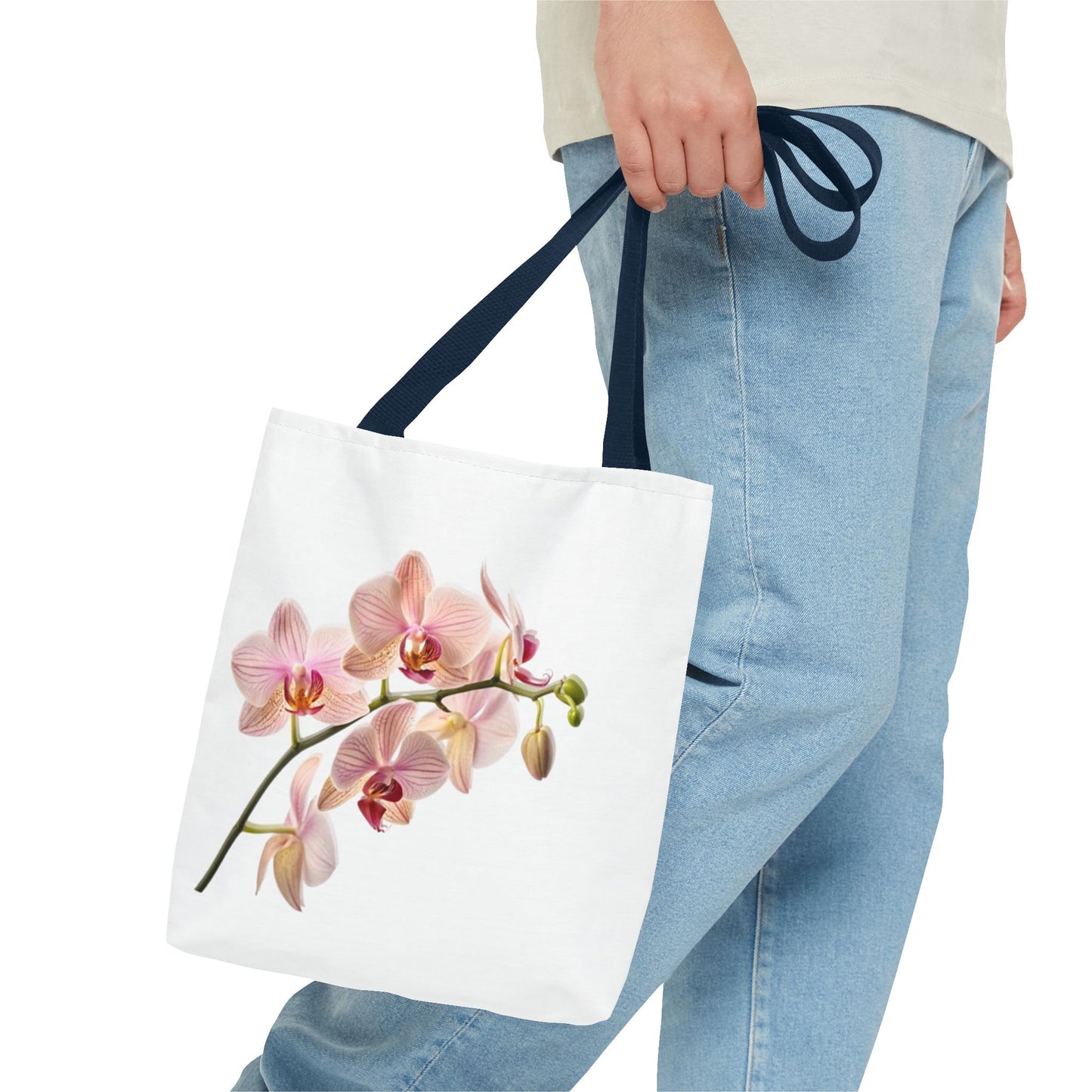 Baby Pink Orchid Tote Bag