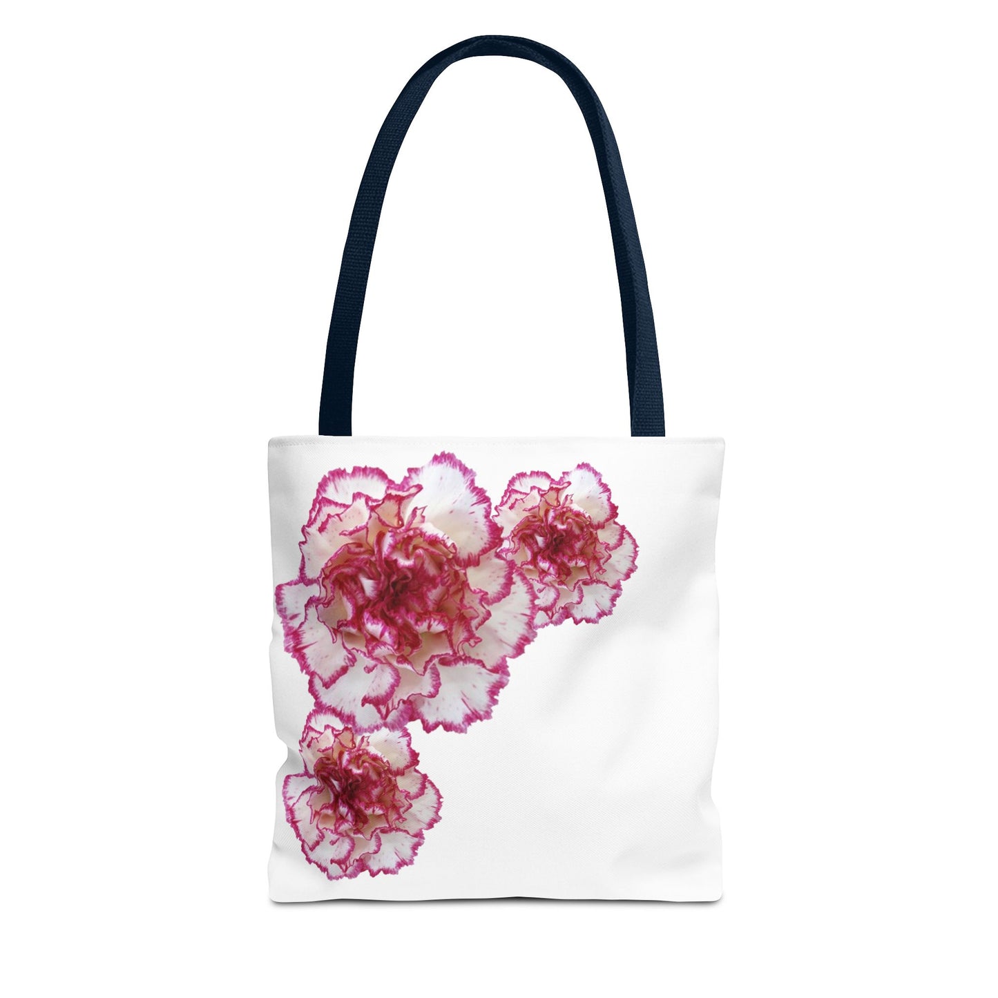 Pink and White Carnation Tote bag