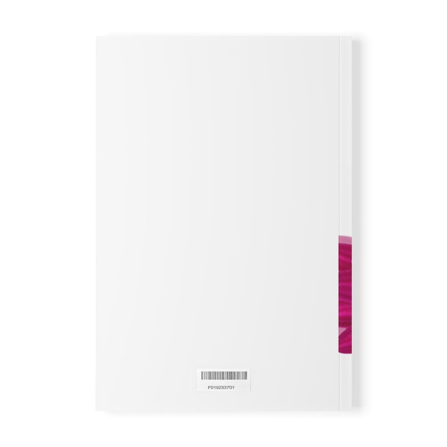 Floral Softcover Notebook - A5 Journal with Pink Daisy Design for Creative Minds