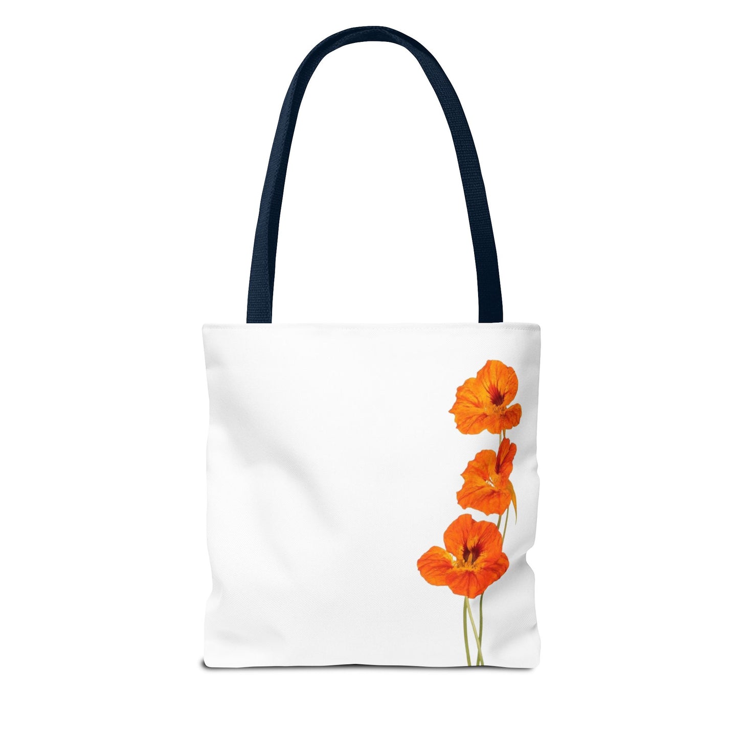 Orange Flower Tote Bag
