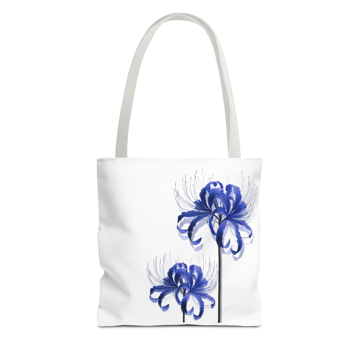 Blue Spider Lilly Tote Bag