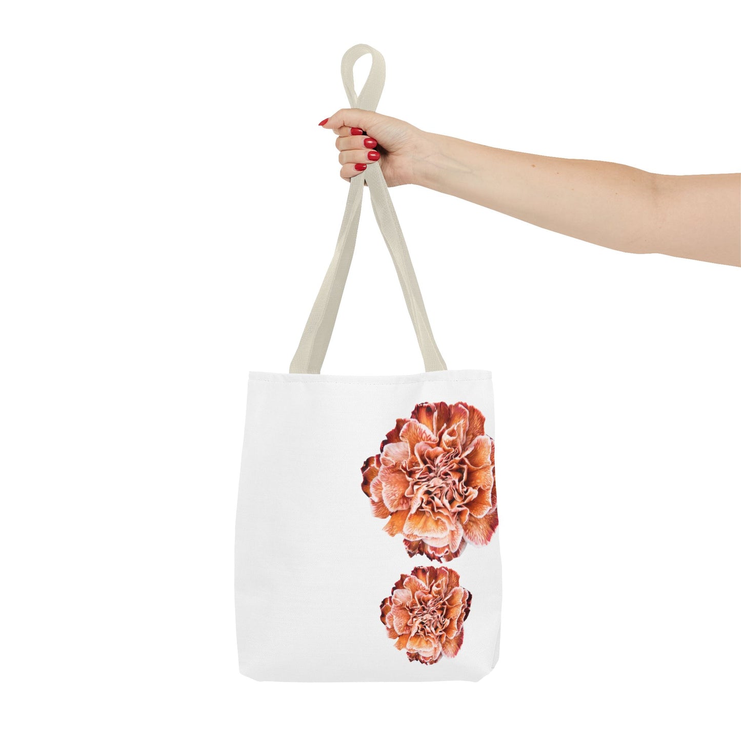 Amber Carnation Tote Bag