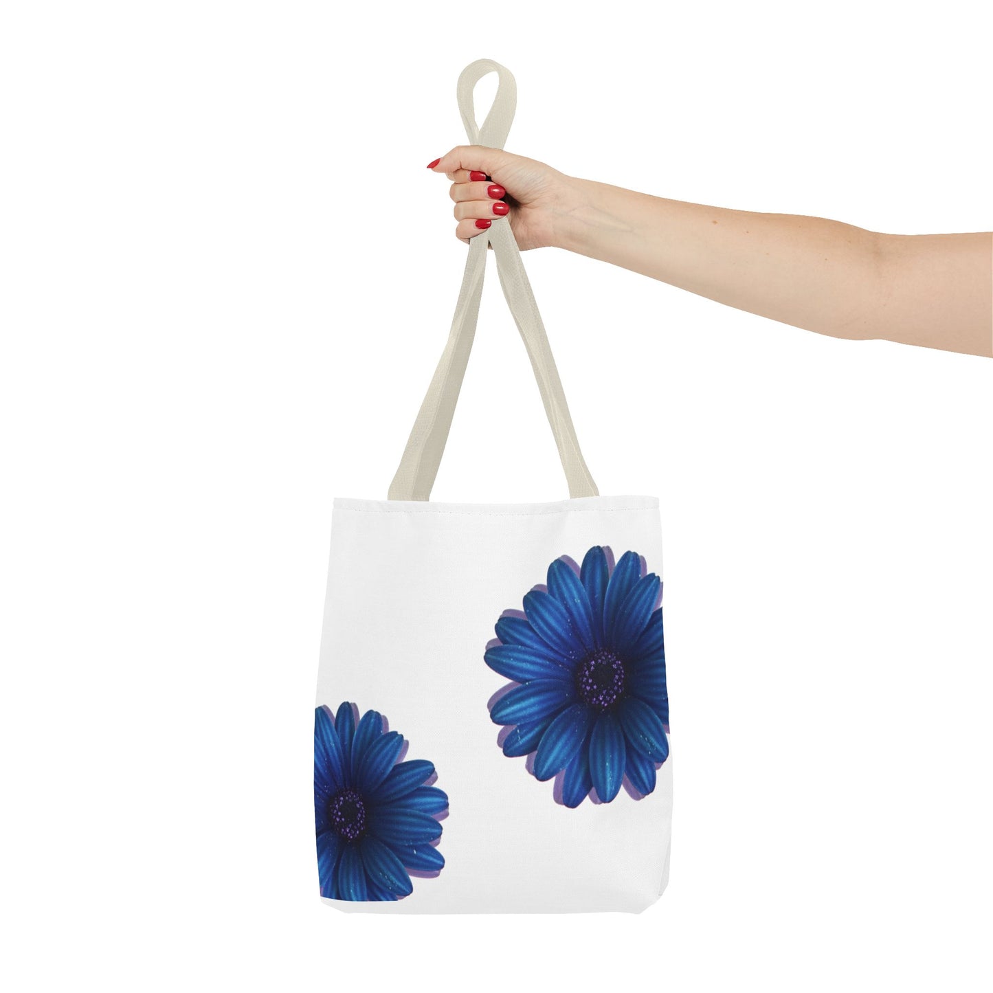 Blue Dahlia Tote Bag
