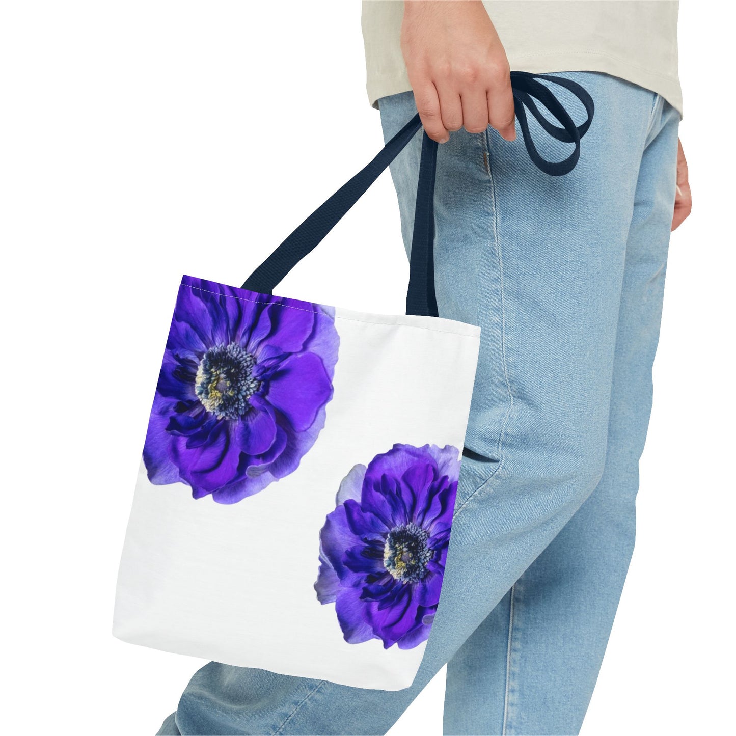 Purple Carnation Tote Bag
