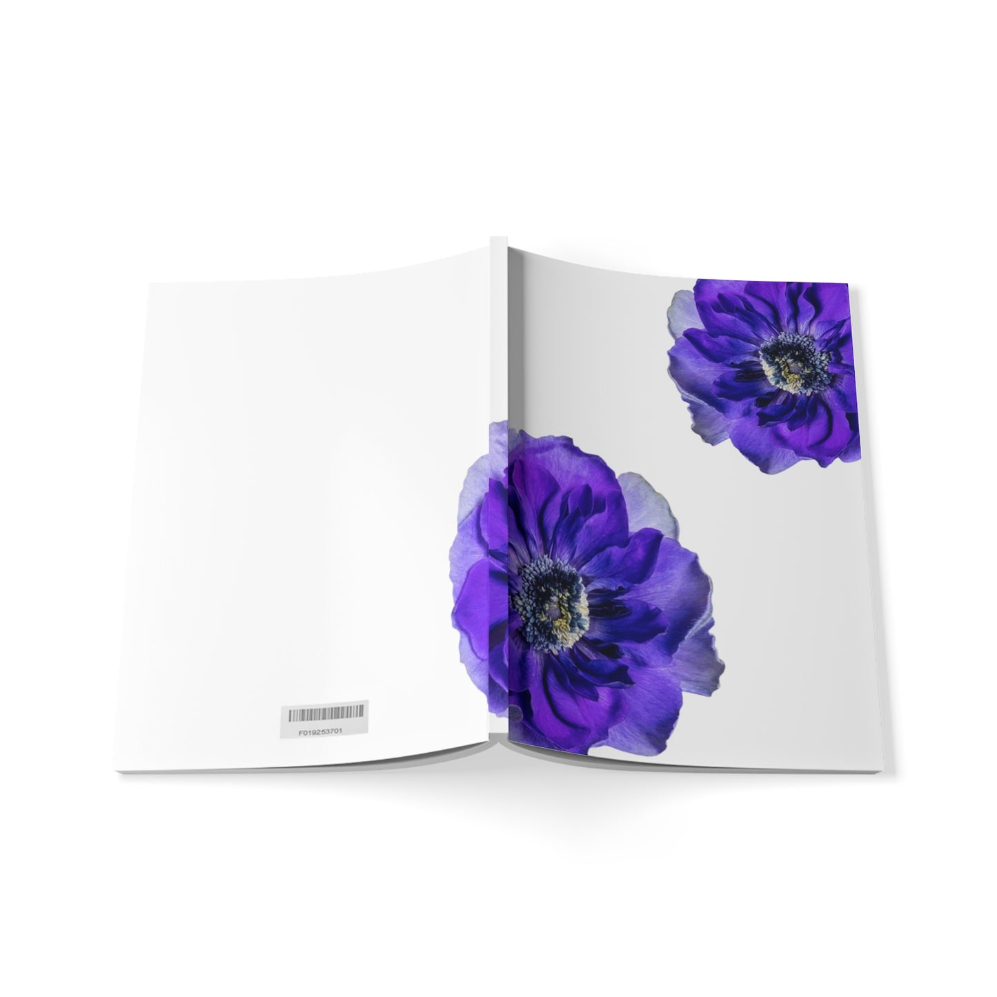 Purple Carnations A5 Notebook