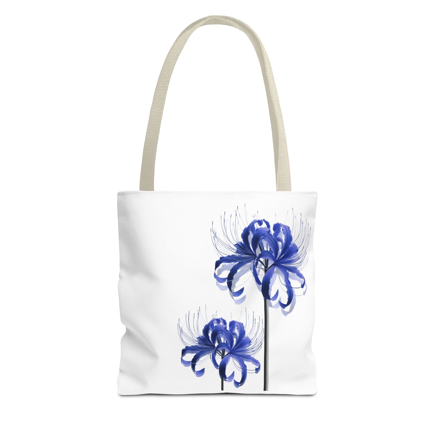 Blue Spider Lilly Tote Bag