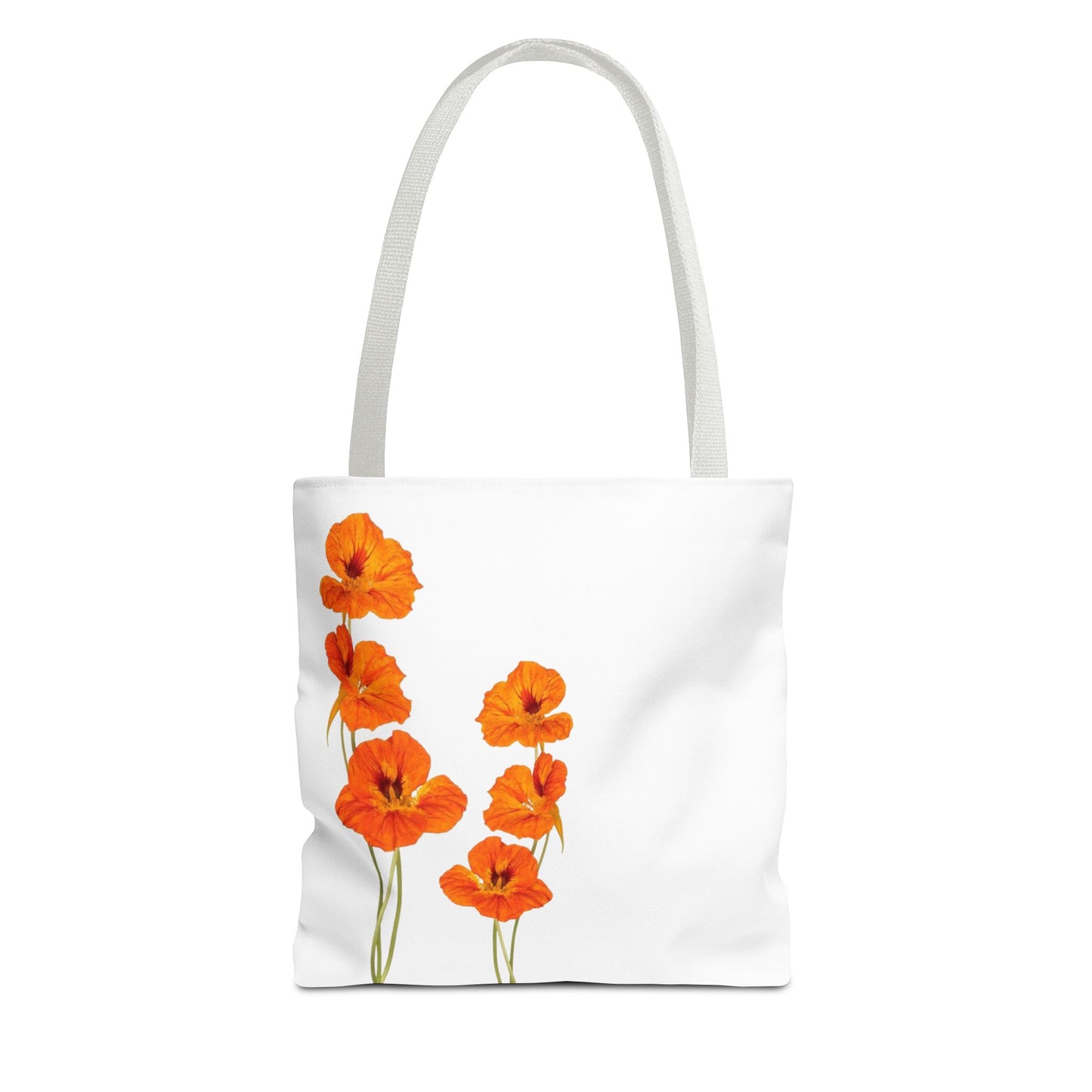 Orange Flower Tote Bag