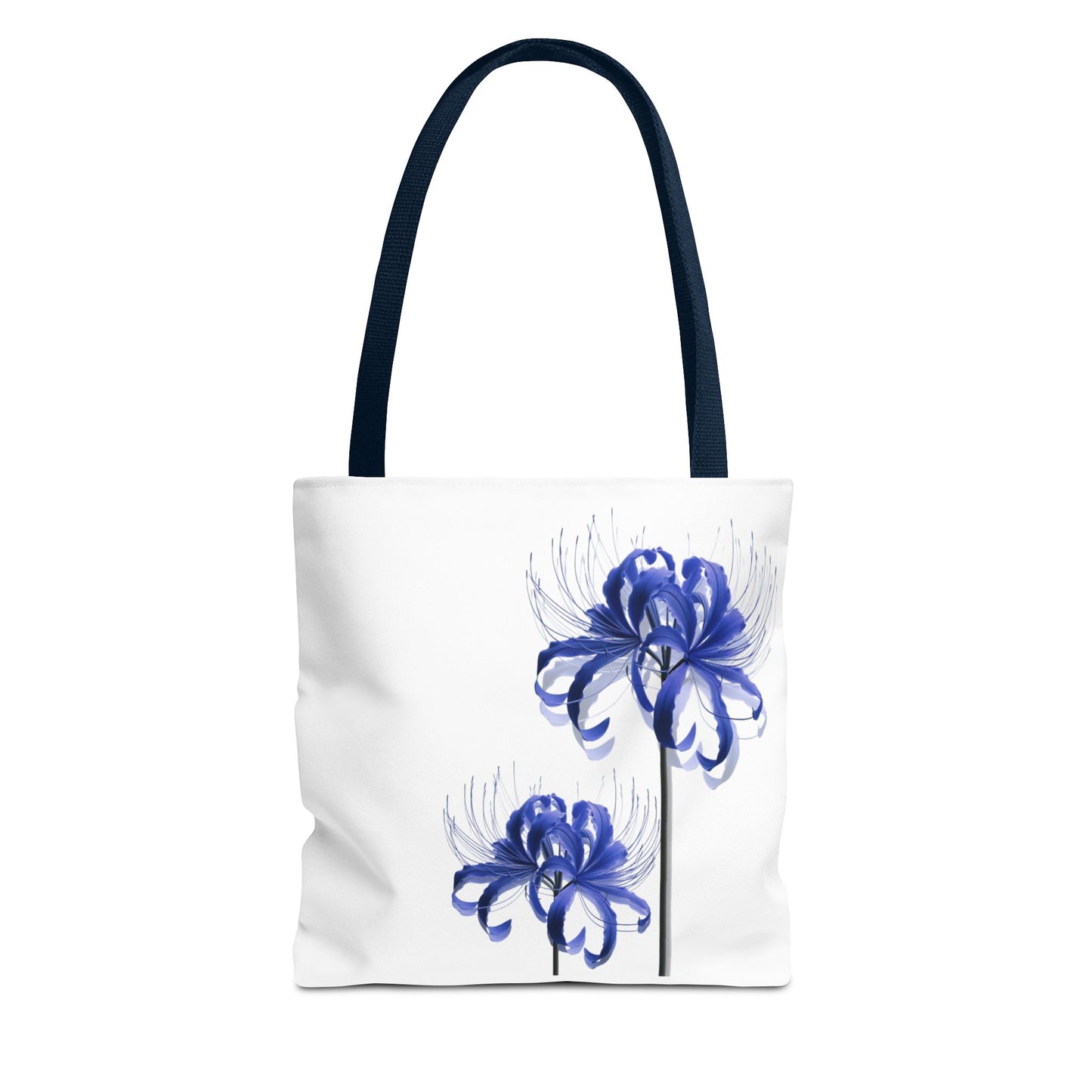 Blue Spider Lilly Tote Bag