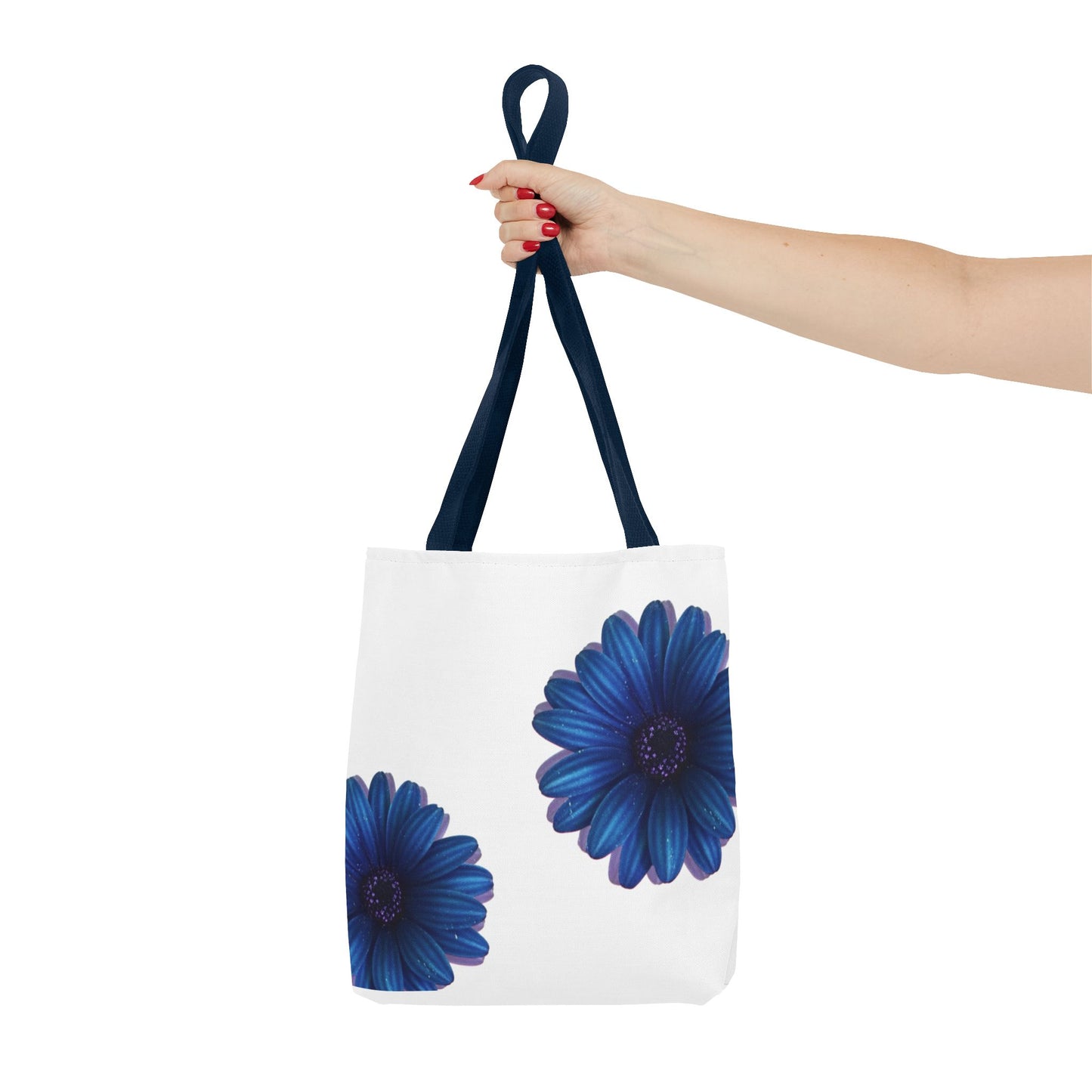 Blue Dahlia Tote Bag