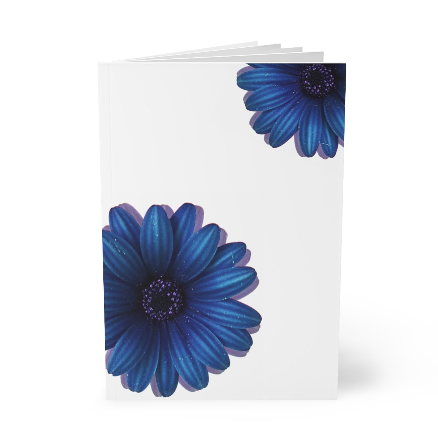 Blue Dahlia Notebook A5
