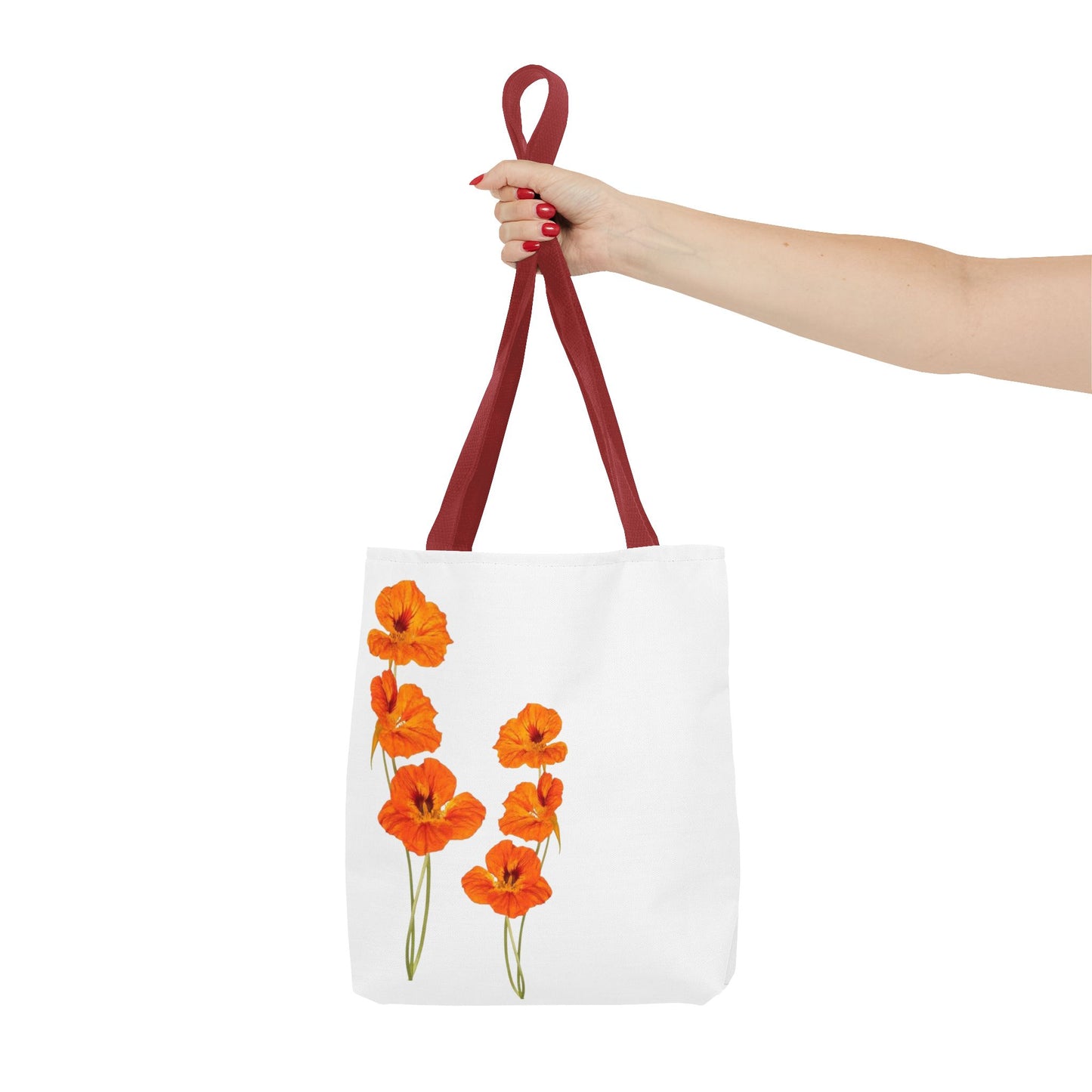 Orange Flower Tote Bag