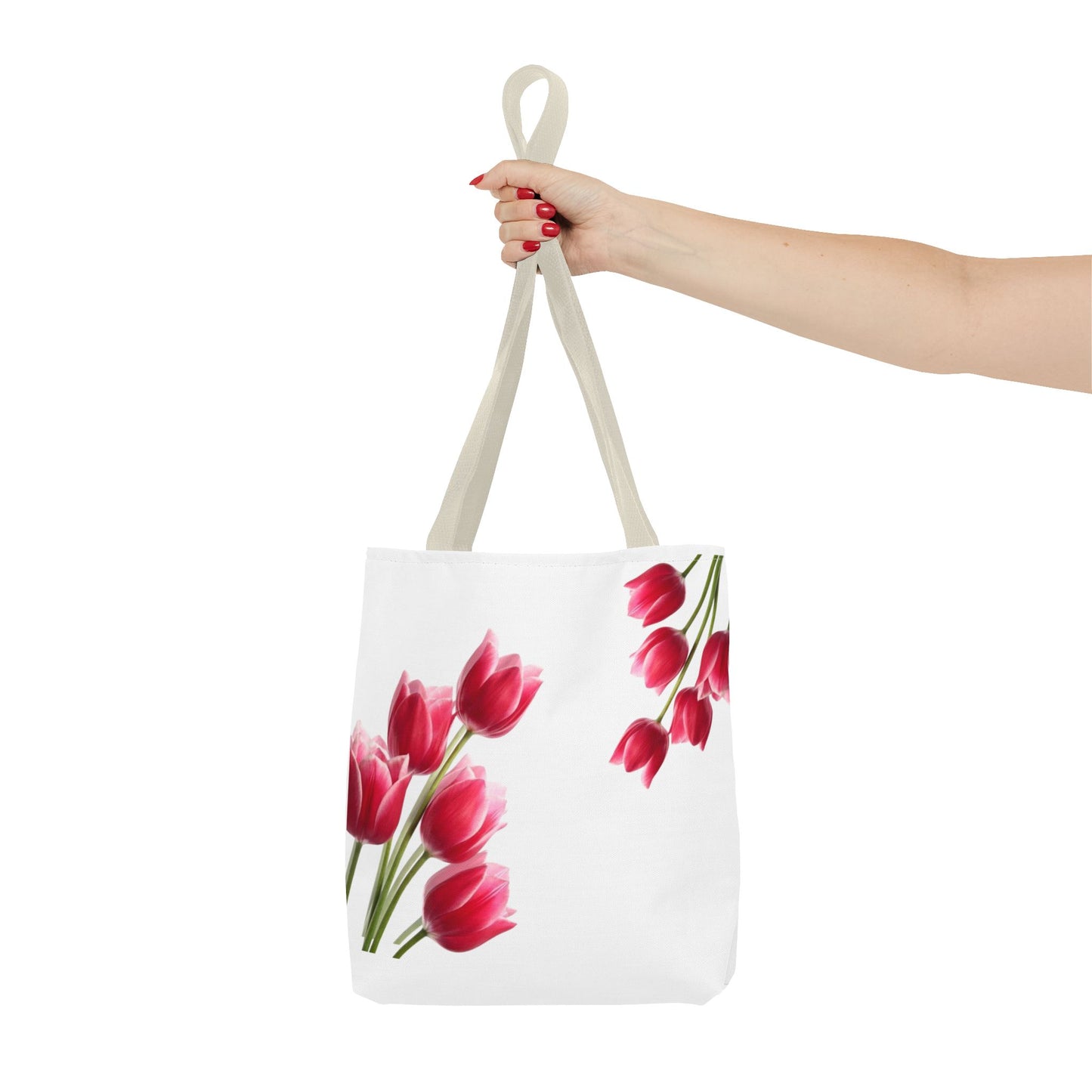 Pink Tulip Tote bag