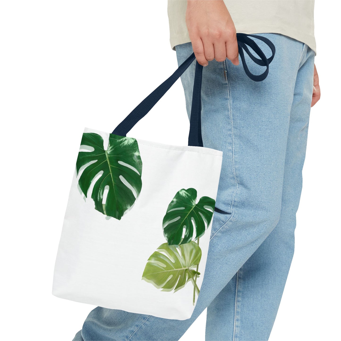 Monsteria Leaf Tote Bag