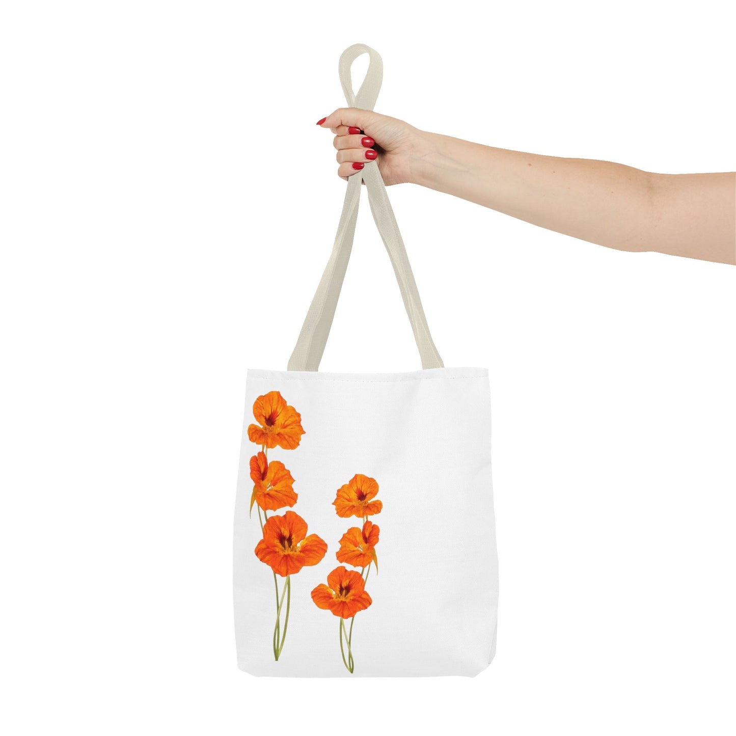Orange Flower Tote Bag