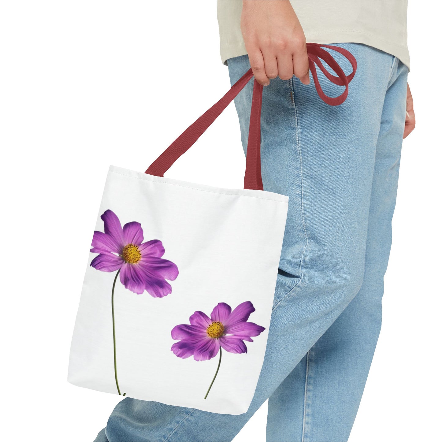 Purple Cosmos Tote Bag