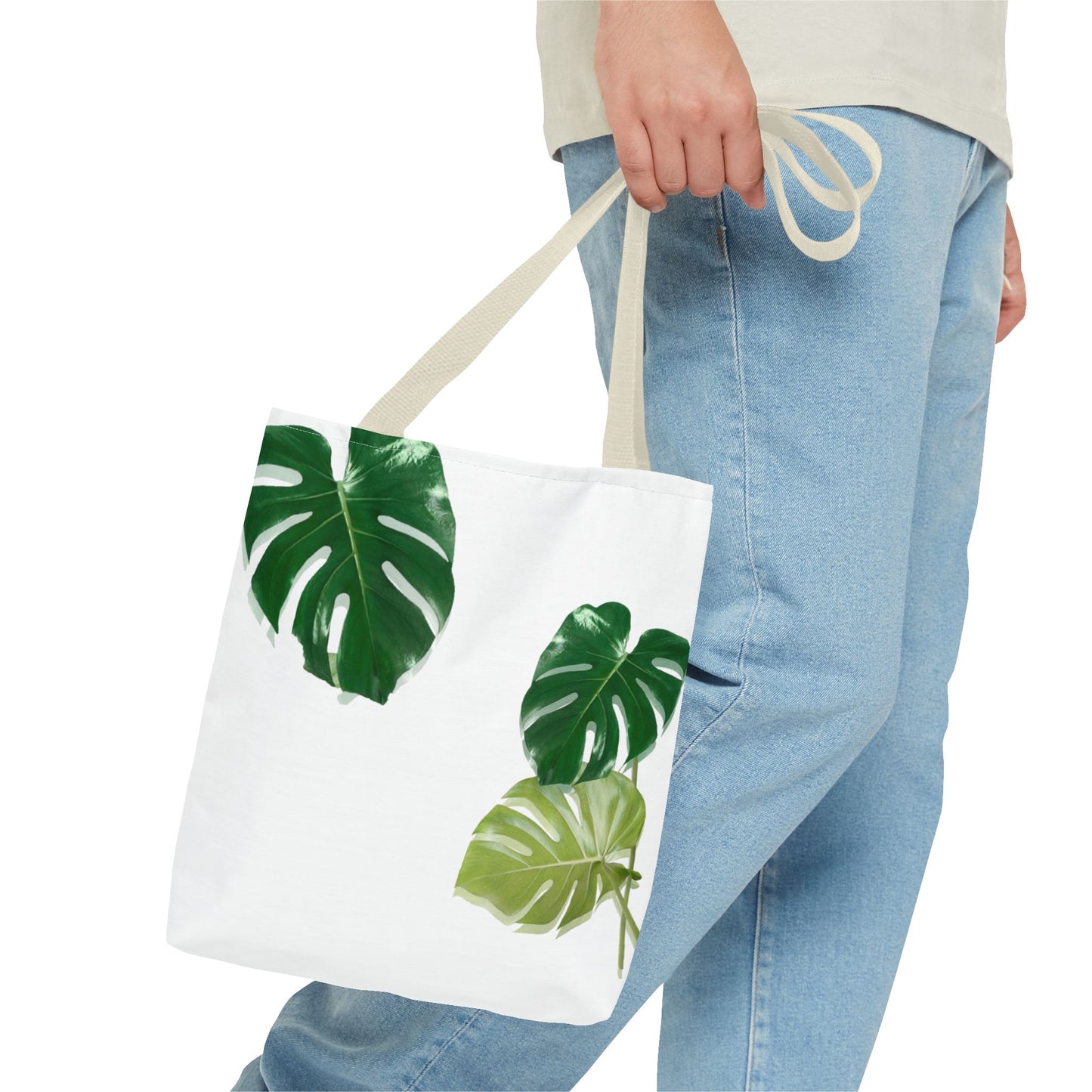 Monsteria Leaf Tote Bag