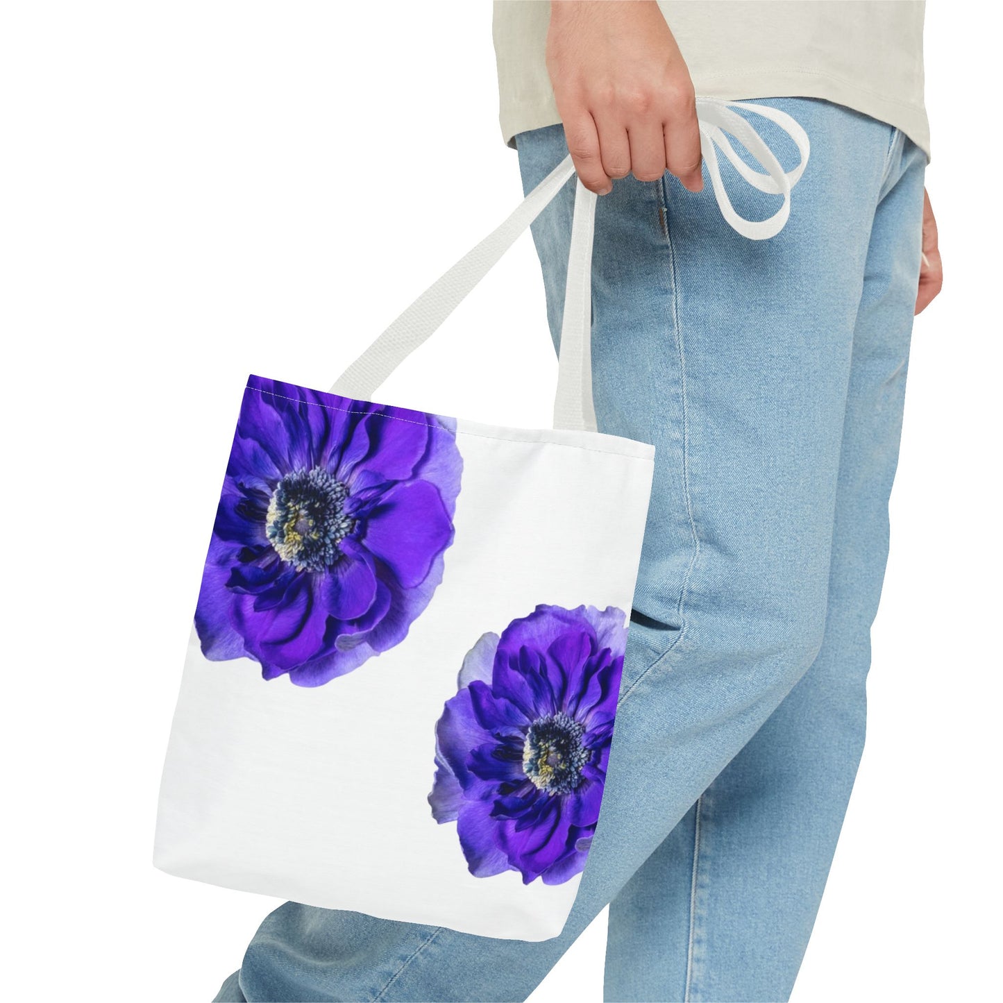 Purple Carnation Tote Bag