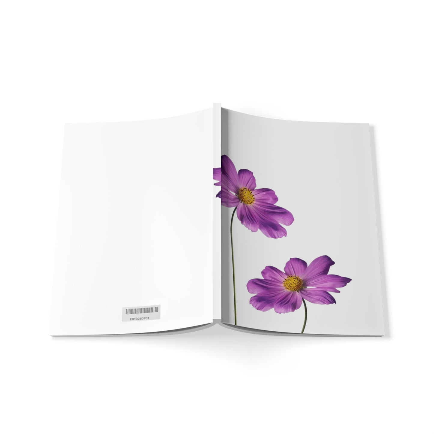 Purple Cosmos A5 Notebook
