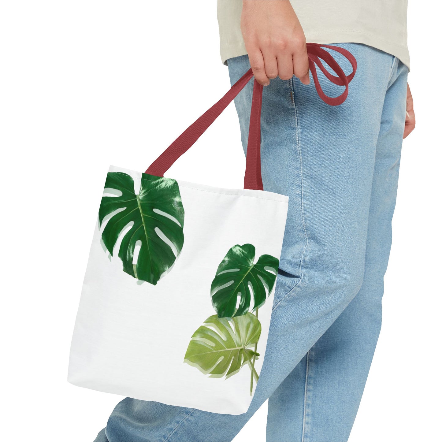 Monsteria Leaf Tote Bag