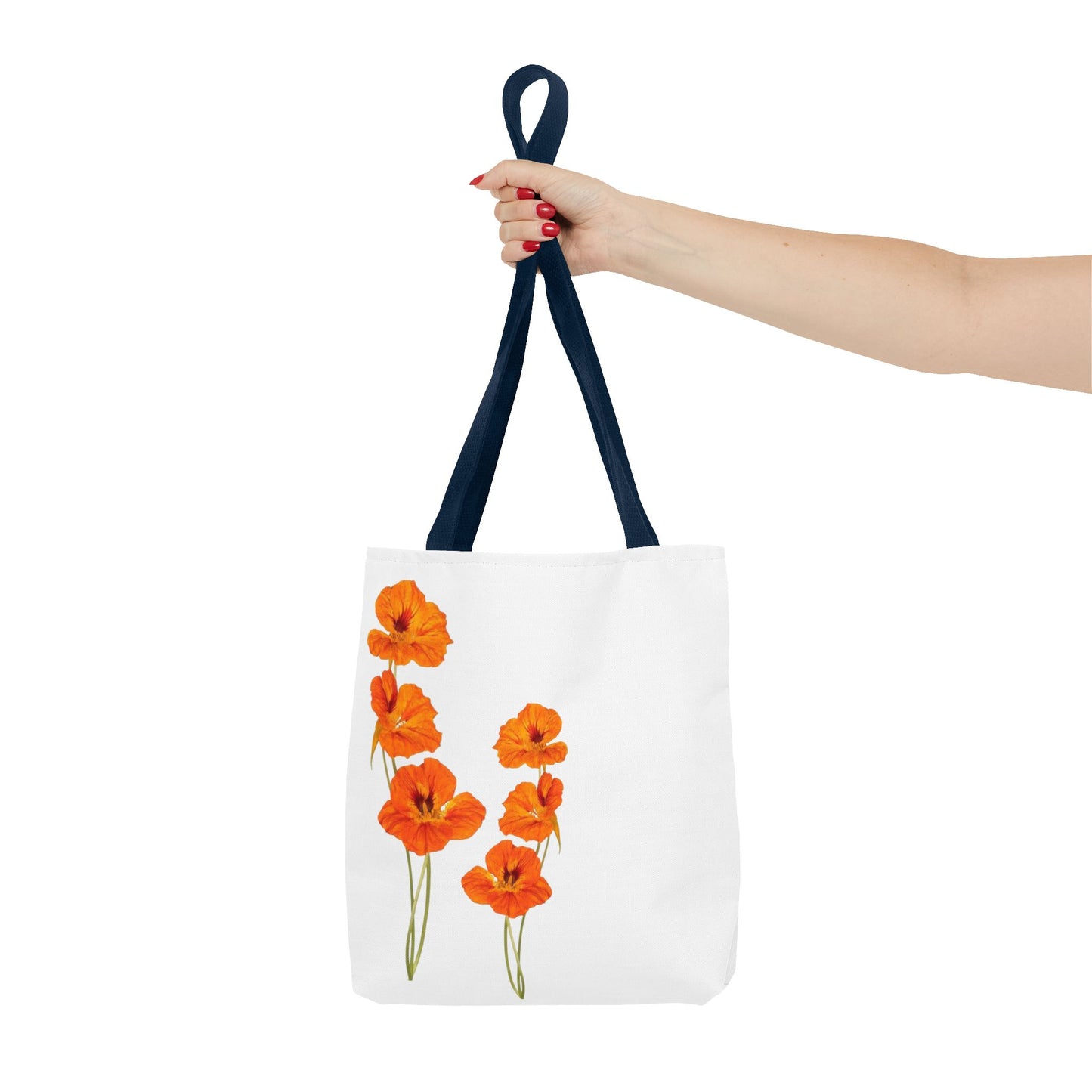 Orange Flower Tote Bag