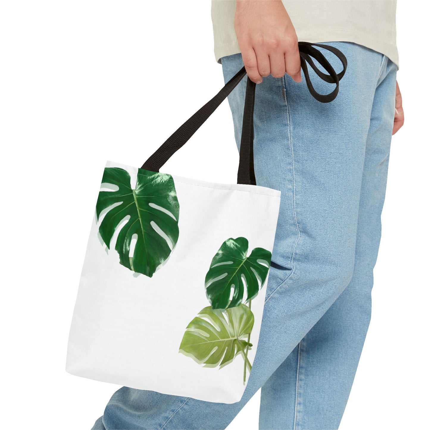 Monsteria Leaf Tote Bag