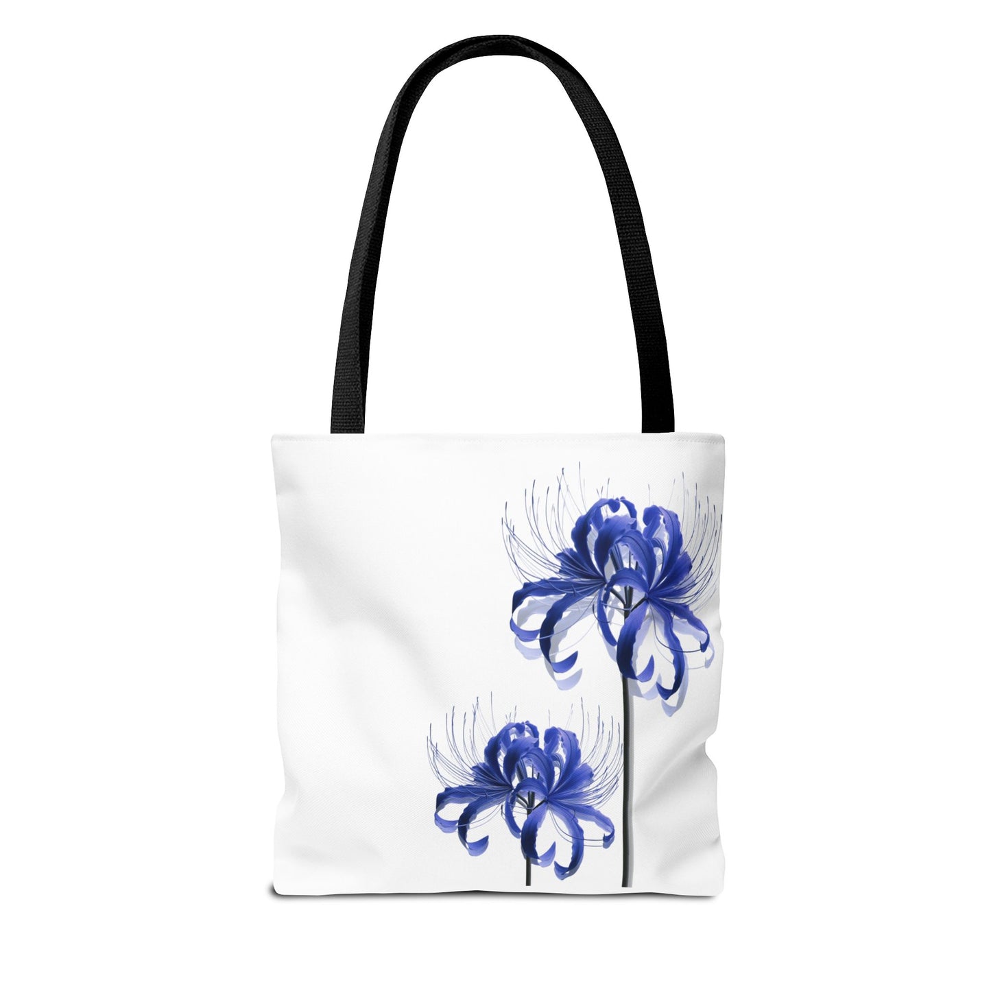 Blue Spider Lilly Tote Bag