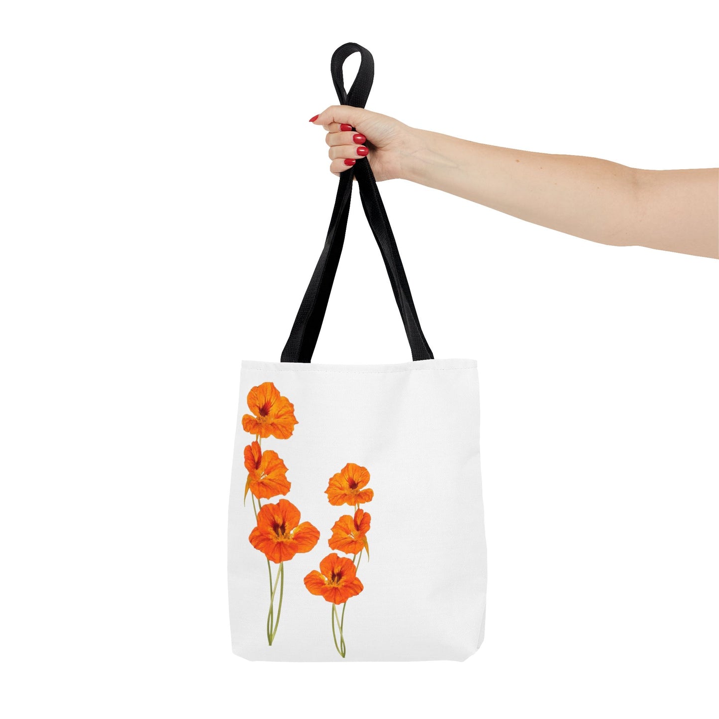Orange Flower Tote Bag