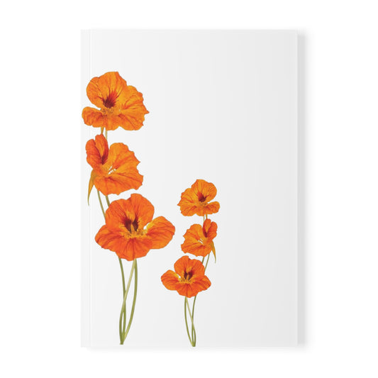 Orange Flower Notebook A5