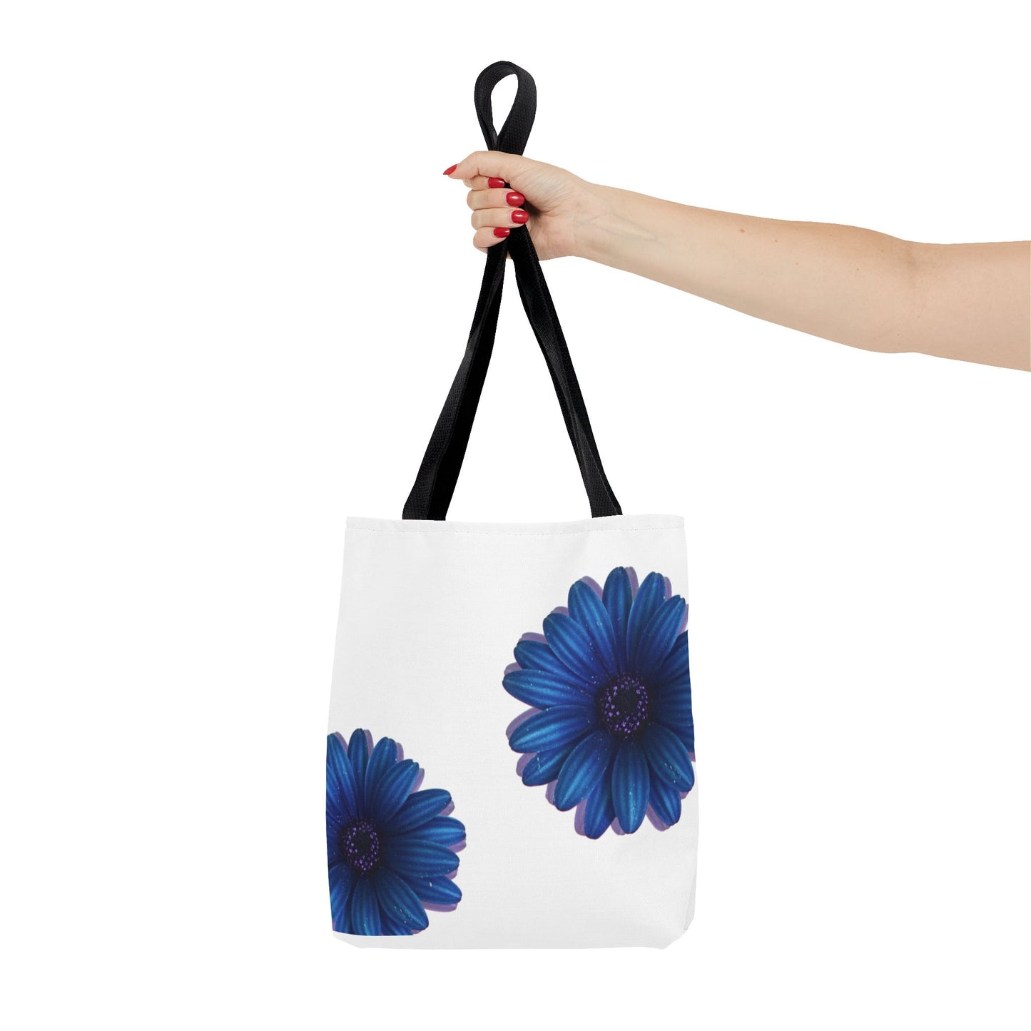 Blue Dahlia Tote Bag
