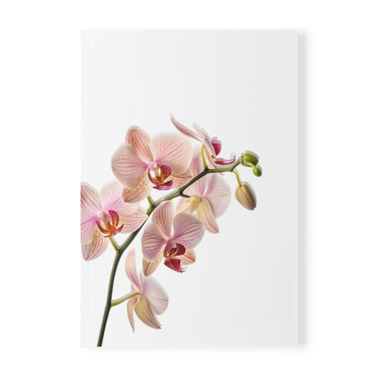 Baby Pink Orchid Notebook A5