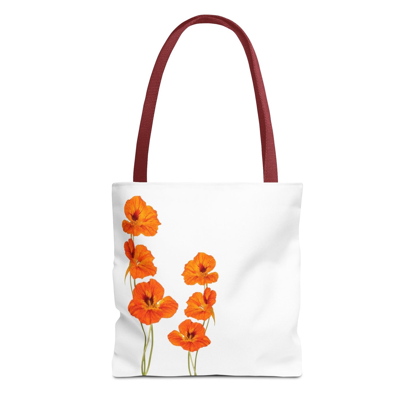 Orange Flower Tote Bag