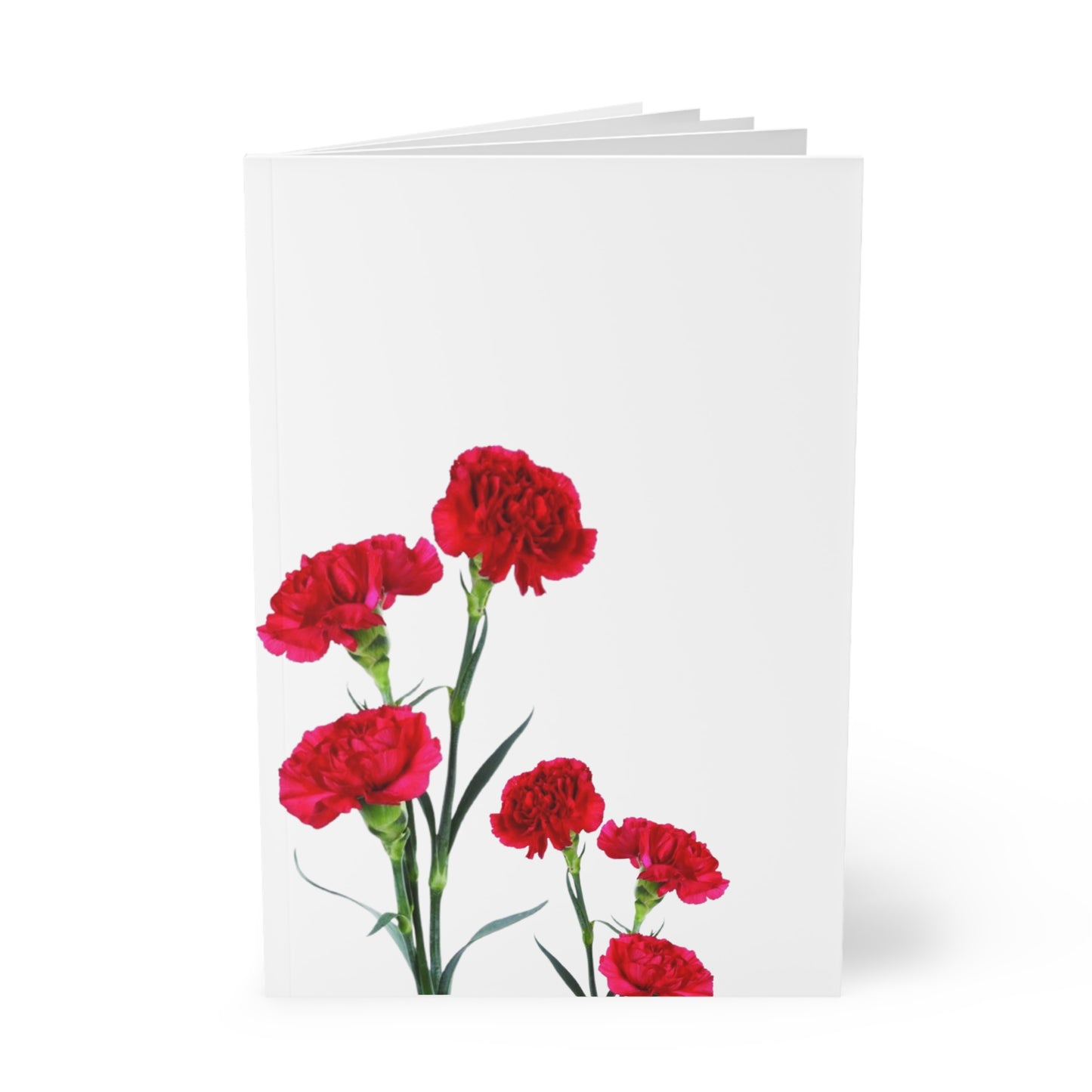 Red Carnation A5 Notebook
