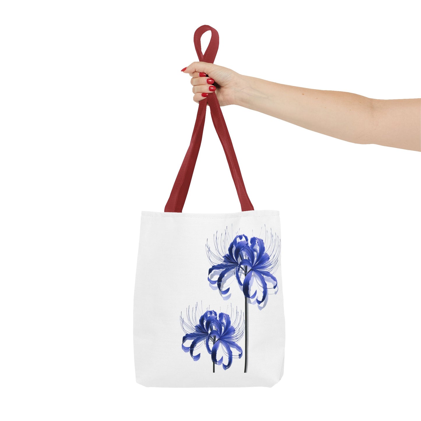 Blue Spider Lilly Tote Bag