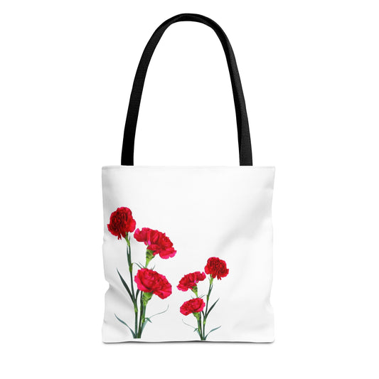 Red Carnation Tote Bag