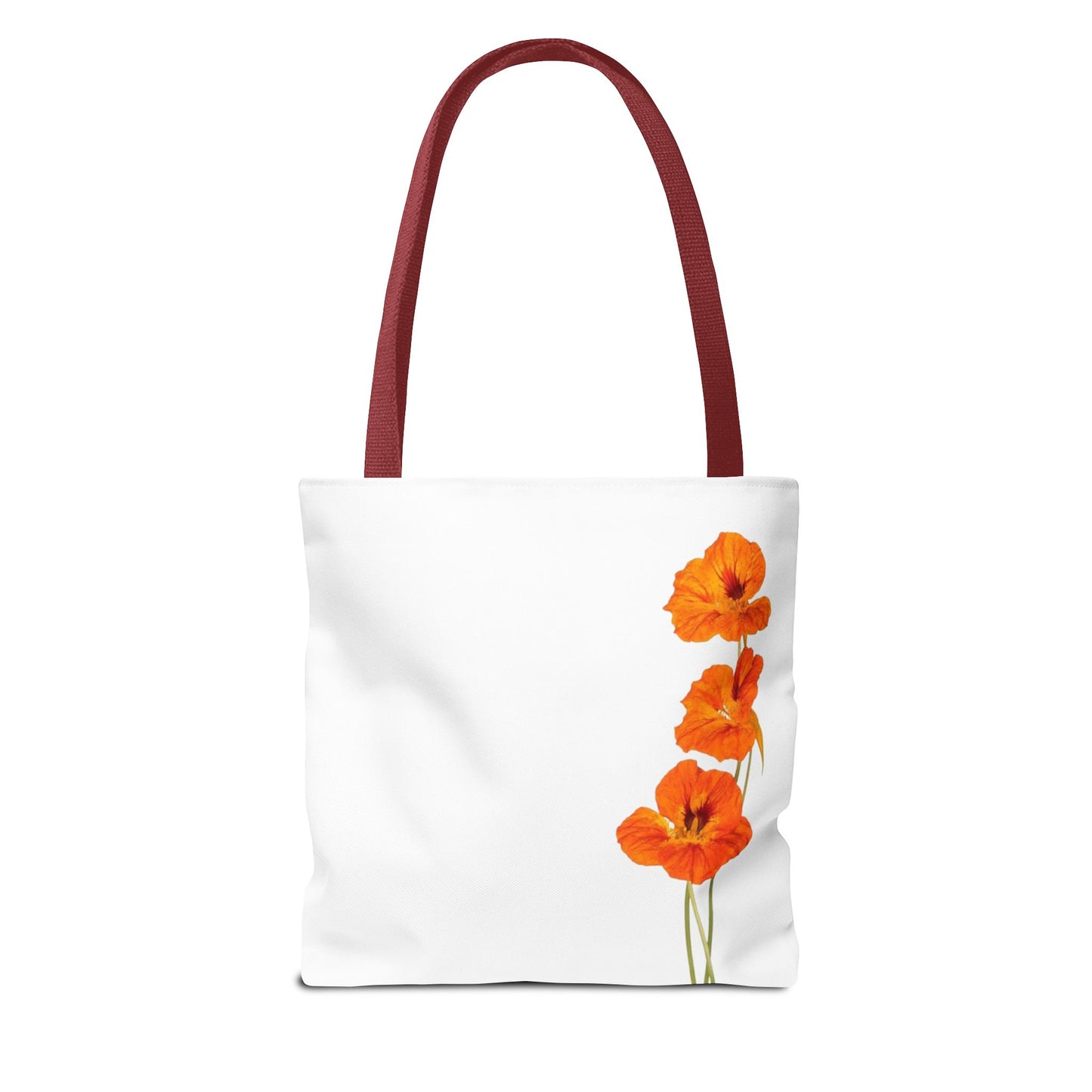 Orange Flower Tote Bag