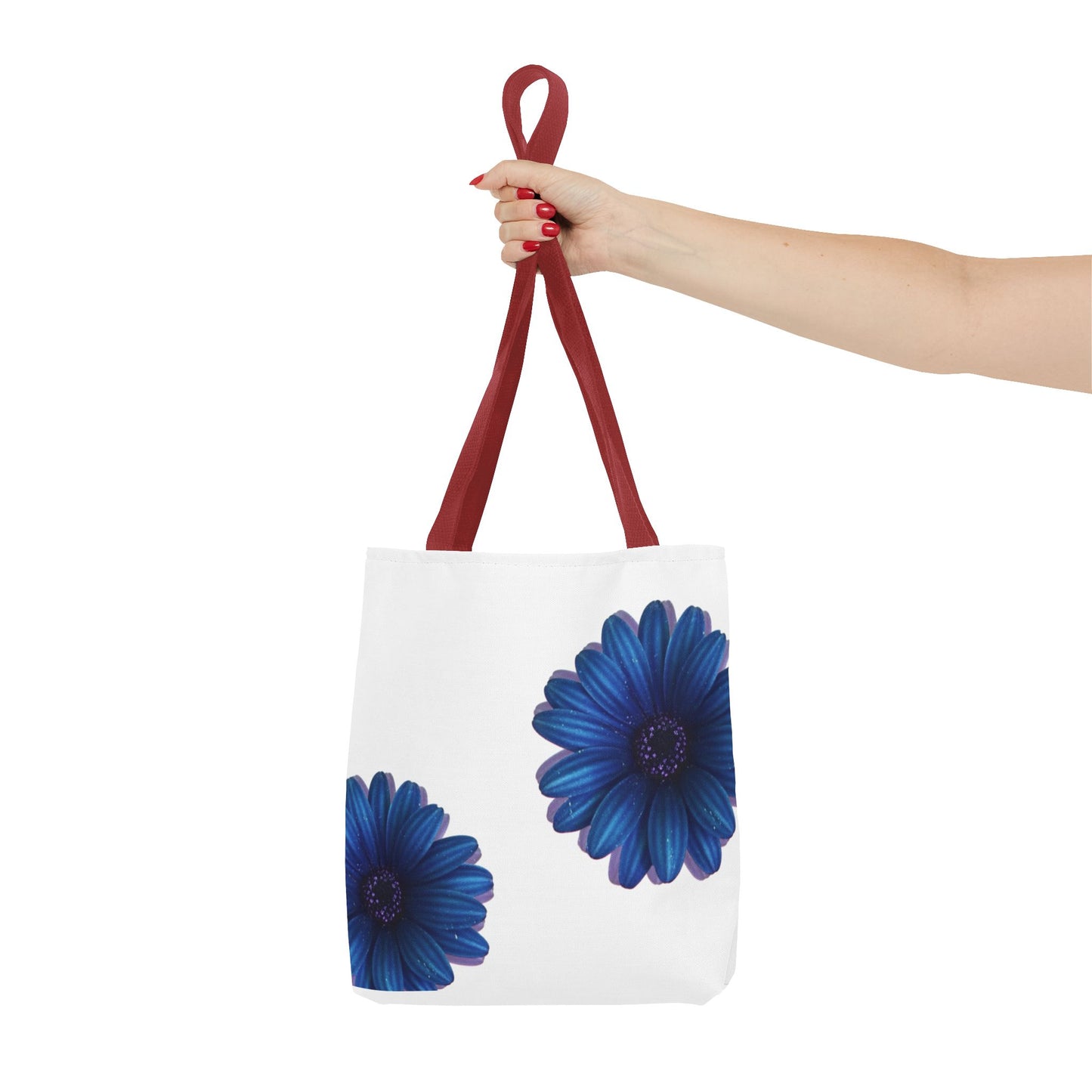 Blue Dahlia Tote Bag