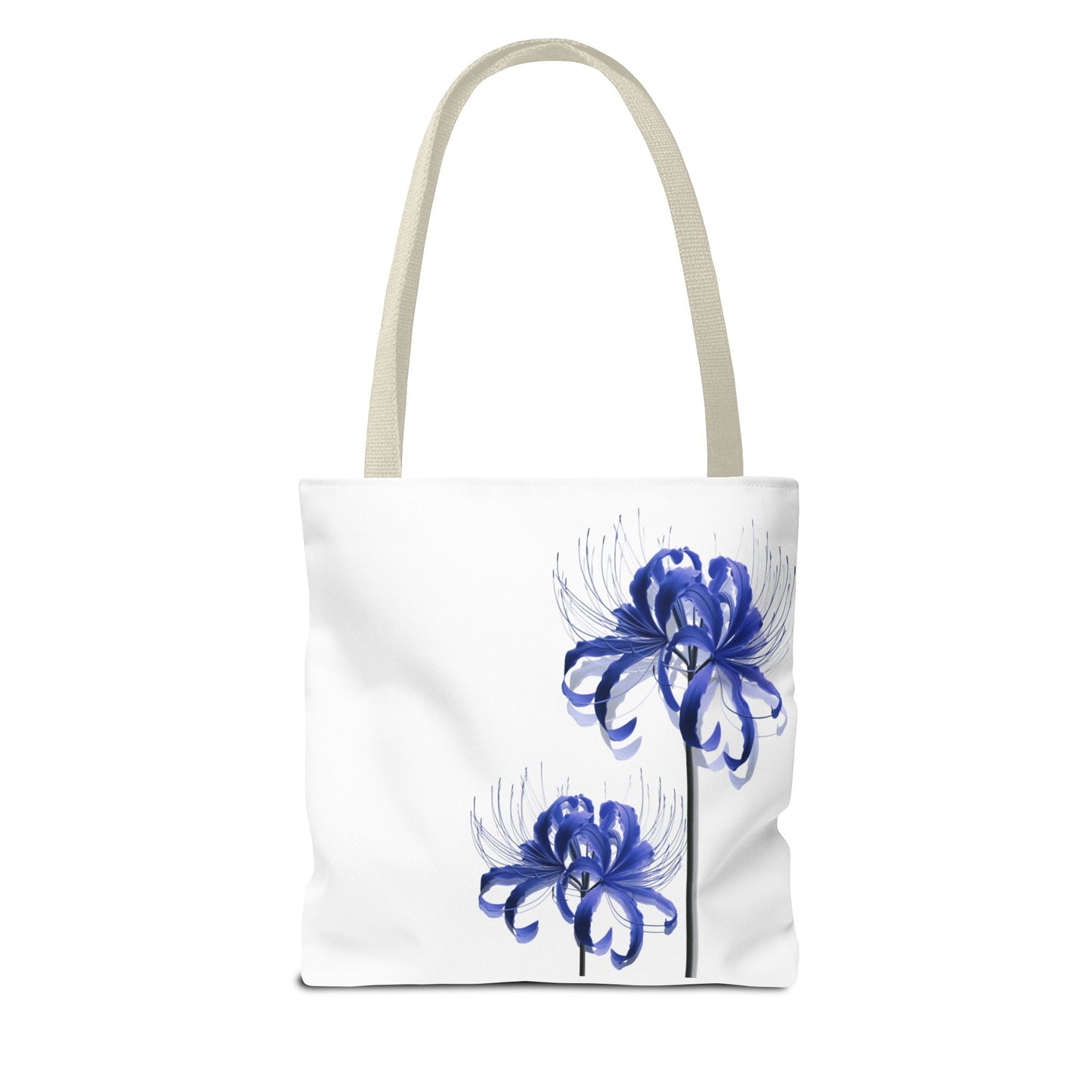 Blue Spider Lilly Tote Bag