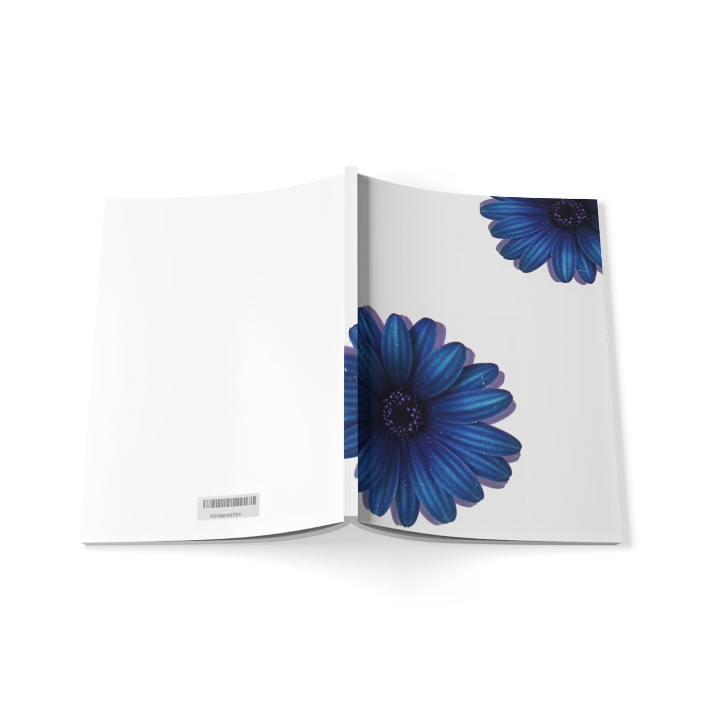 Blue Dahlia Notebook A5