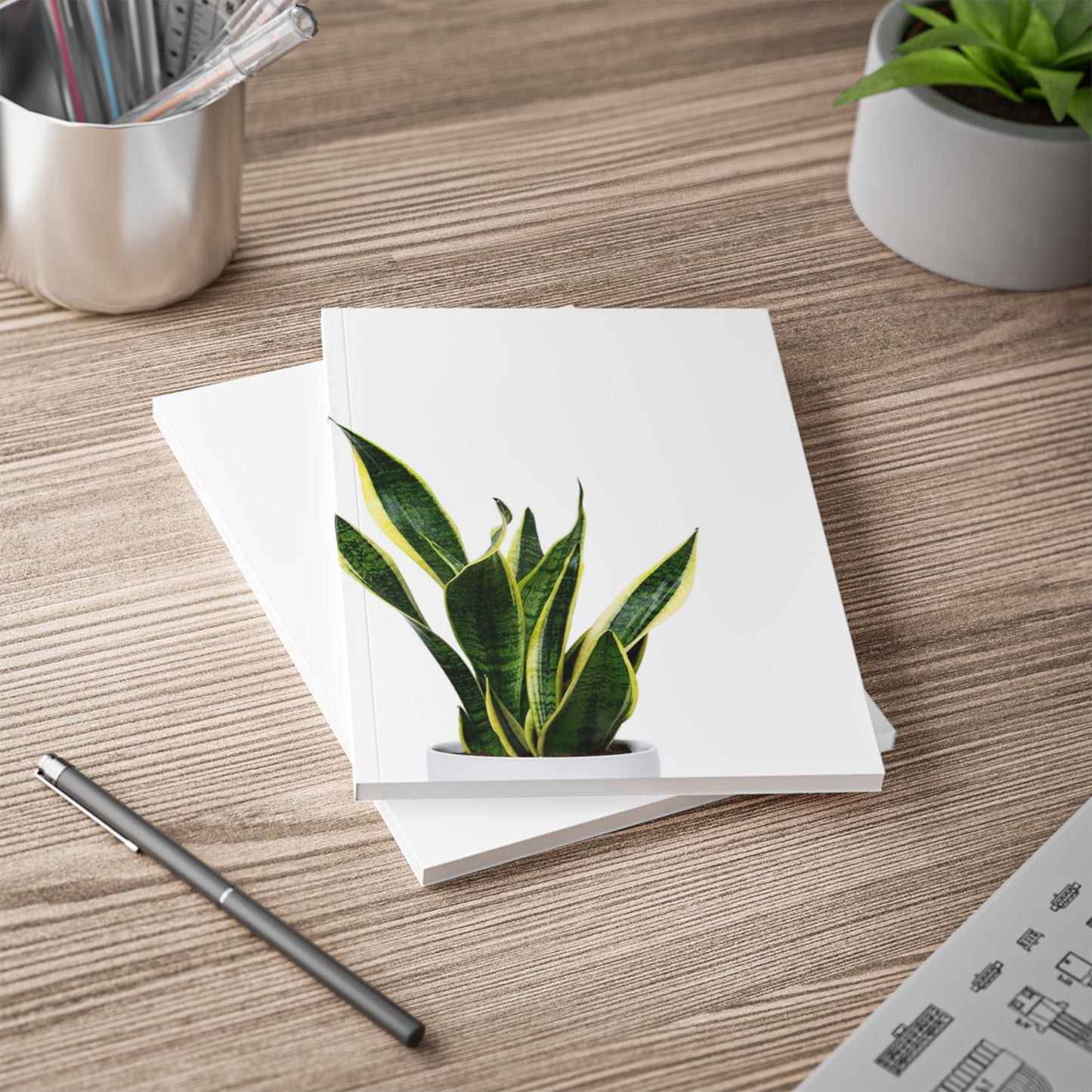 Snake Plant Notebook A5